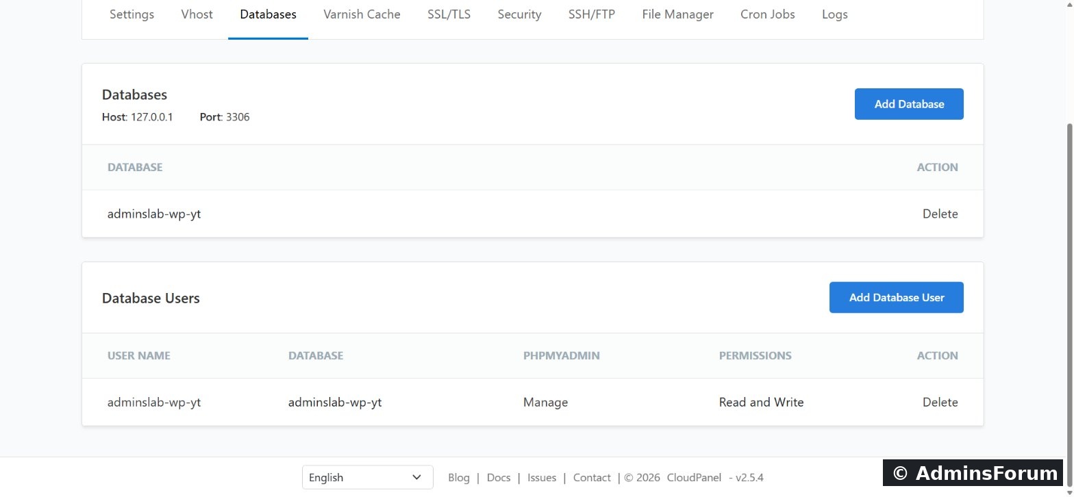 cpf 08 databases