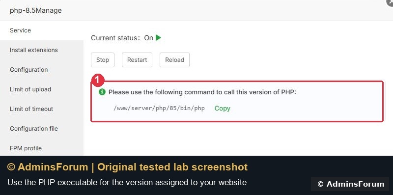 opcache service branded